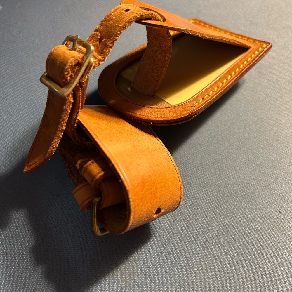 Louis Vuitton luggage tag